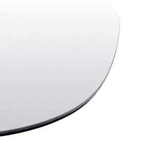 Miroir forme organique en verre clair à