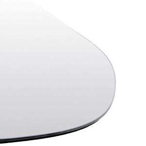 Miroir forme organique en verre clair à