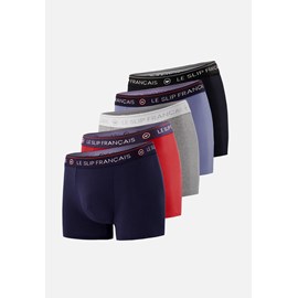 Lot de 5 boxers en coton  - multicore
