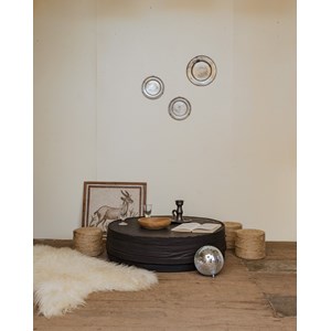 Donna, la table basse en cuir n°582