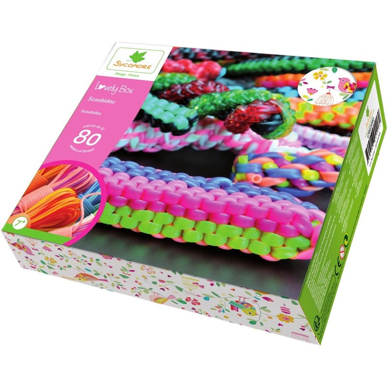 Lovely box scoubidou kit creatif