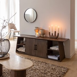 Meuble tv en bois de manguier daniella