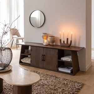 Meuble tv en bois de manguier daniella