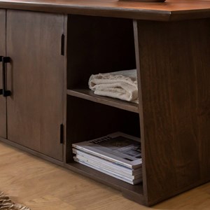 Meuble tv en bois de manguier daniella