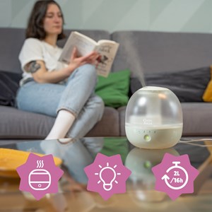 Humidificateur veilleuse bubble