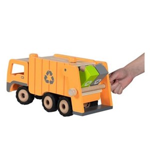 Camion poubelle ecoavec 2 bacs