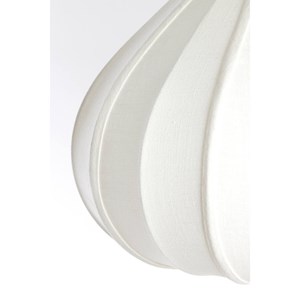 Suspension zubeda d49cm voile écru avec