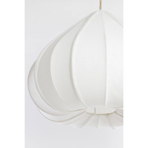 Suspension zubeda d49cm voile écru avec