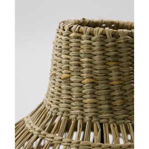Abat jour pour lampe en jonc de mer