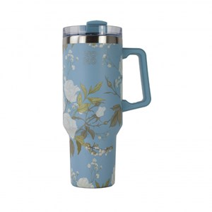 Travel mug milano 1200ml isotherme - couvercle amovible et paille