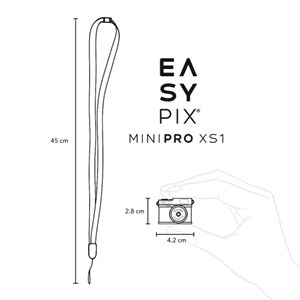 Caméra numérique miniature minipro xs1 e