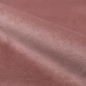 Lot de 2 chaises avec accoudoirs en velours rose - daisy