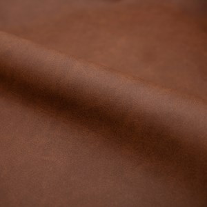 Lot de 2 chaises de bar 75 cm en cuir synthétique marron - kalba