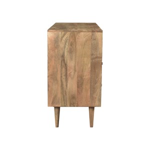 Commode en bois 6 tiroirs à motifs - tali