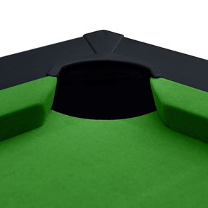 Table de billard convertible noire tapis vert - eddie