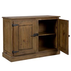 Buffet en bois recyclé 2 portes - ottawa