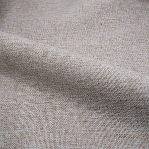 Lot de 2 chaises en tissu beige - chiara