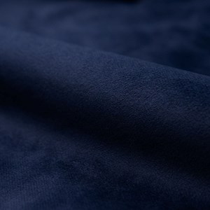 Lot de 2 chaises de bar en velours bleu foncé 75 cm - henrik