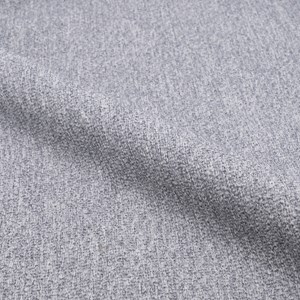 Lot de 2 chaises pour îlot central 67 cm en tissu gris clair - rosy