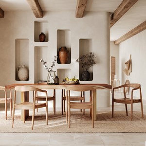 Chaise en bois de teck - lombok