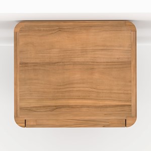 Colonne de salle de bain en bois de teck - auguste