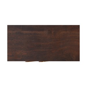 Commode 2 portes en bois d'acacia et bois recyclé - krabi