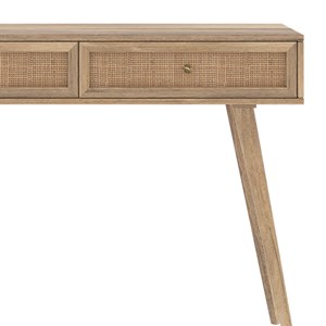 Console en bois de manguier 2 tiroirs - masala