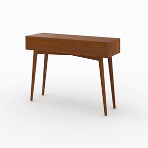 Console 2 tiroirs en bois de teck - waya
