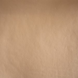 Fauteuil en teck et cuir tressé beige - kuna