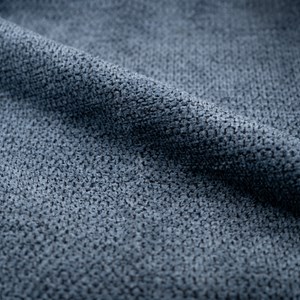 Fauteuil en tissu bleu - simba