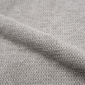 Fauteuil en tissu gris clair - simba