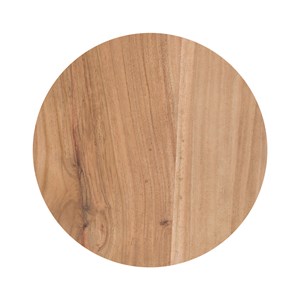 Grande sellette en bois d'accacia et métal d41 cm - mafana