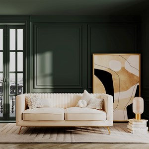 Lampe en verre cannelé - lou