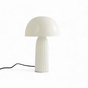 Lampe en métal blanc - joy