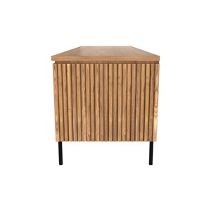 Meuble tv en bois de teck 160 cm - gordes