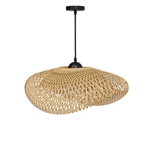 Suspension en bambou naturel d60 cm - anya