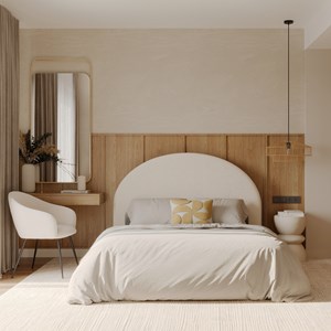 Suspension ronde en papier de corde 60 cm - clairia