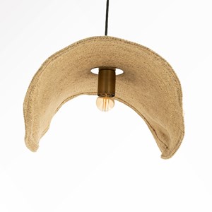 Suspension en matière naturelle et métal 61 cm - maho