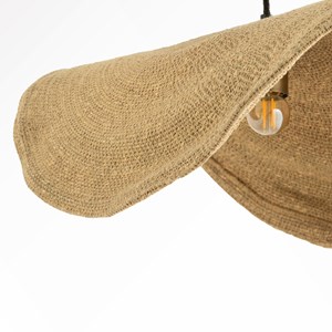 Suspension en matière naturelle et métal 91 cm - maho