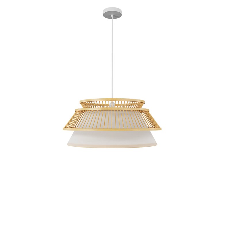 Rendez-vous Déco - Suspension en bambou naturel d46 cm - maupiti