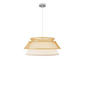 Suspension en bambou naturel d46 cm - maupiti