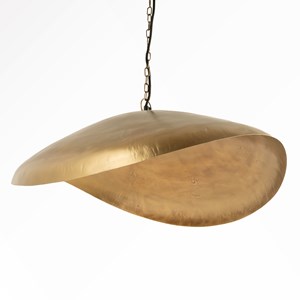 Suspension en métal doré 74 cm - pacha