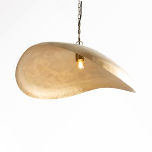 Suspension en métal doré 74 cm - pacha