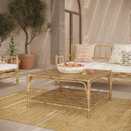 Table basse de jardin en bambou - timy