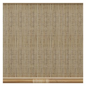 Table basse avec étagères en rotin naturel - marthe