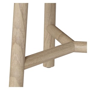 Table basse ronde en bois de mindi d60 cm - paloma