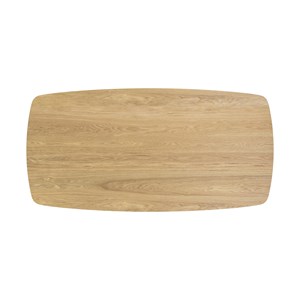 Table basse rectangulaire en bois clair - sadi