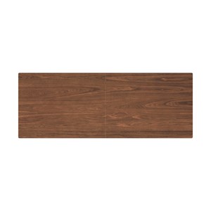 Table de bar rectangulaire 4 personnes en bois foncé 120 cm - buvette