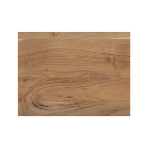 Table de chevet en bois d'acacia et métal, 1 tiroir et 1 niche - alabama