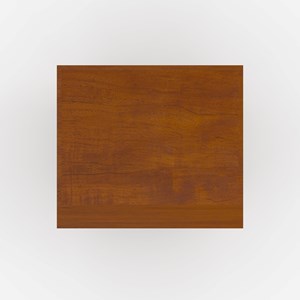 Table de chevet  en bois de teck, 1 niche et 1 tiroir - waya